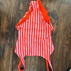 J Crew striped one piece bathing suit